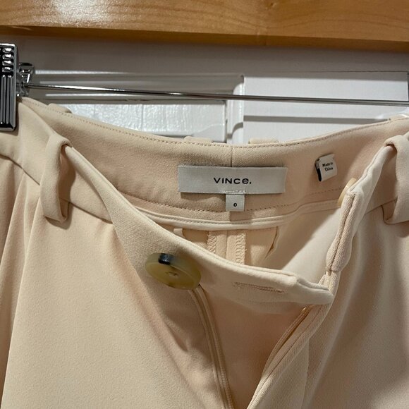 Vince Drop-Waist Pleated Crepe Trouser (Size 0) - Picture 5 of 7